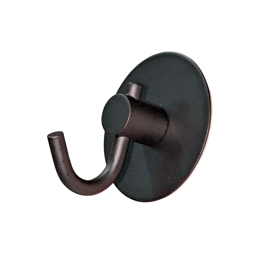 Adhesive Towel Hooks for Bathroom Wall: 4 Pack Sticky Hook‎ 4 Pack, Black